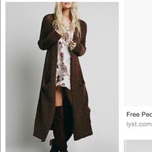 Free People Santa Cruz Cardi